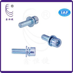 穩固連接，精密制造 M6內六角國網組合螺絲在機器電子產品中的關鍵角色